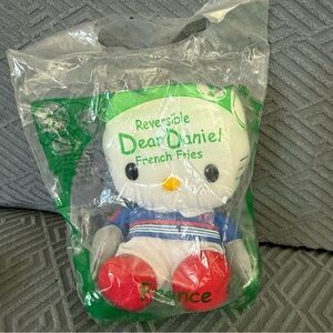 New Sanrio Hello Kitty Reversible Plush McDonald's FIFA 2002 French Fries France